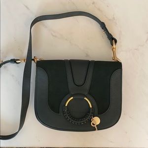 See by Chloe green crossbody bag